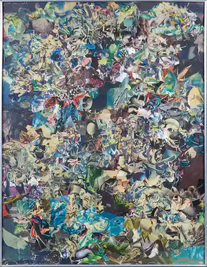 Napaku - Collage, Futesani - Ingelijst verkocht voor € 1!