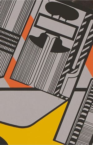 Peter Phillips - Custom painting nr. 6 - Zeer grote litho uit 1965 kopen? Bied vanaf 600!