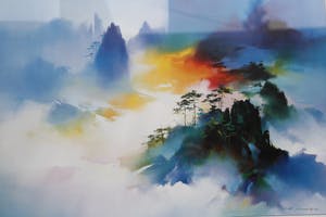 Niet of onleesbaar gesigneerd - H.Leung Limited Edition Zeefdruk (1991) kopen? Bied vanaf 1!