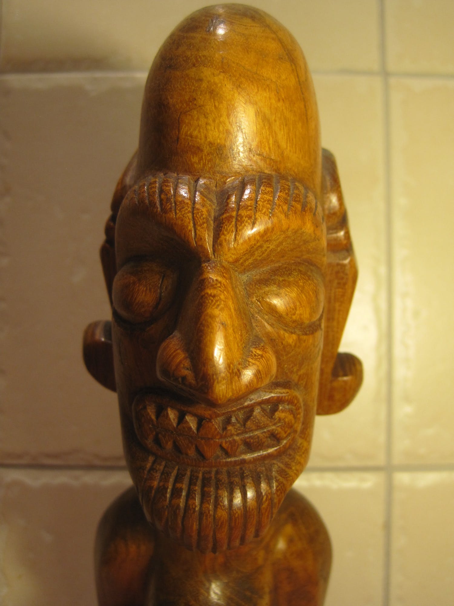 Moai Kavakava Rapa Nui Paaseiland