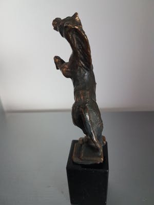 Ruurd Hallema - Bronzen beeld "Steigerend Paard" kopen? Bied vanaf 50!