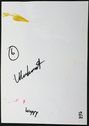 Peter Klashorst - Gemengde techniek op papier, Wuppy kopen? Bied vanaf 100!