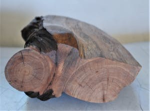 Brons (Onbekend) - Brons in houten beeld kopen? Bied vanaf 45!