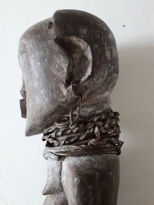 Niet of onleesbaar gesigneerd - SONGYE - Fetish beeld - Hout en ijzer kopen? Bied vanaf 10!