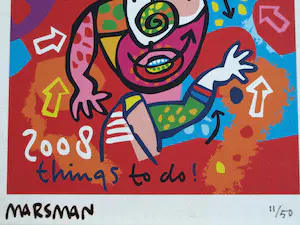 Jean Paul Marsman - Zeefdruk & Horloge , Things to do & Watch me! – 2007 kopen? Bied vanaf 1!