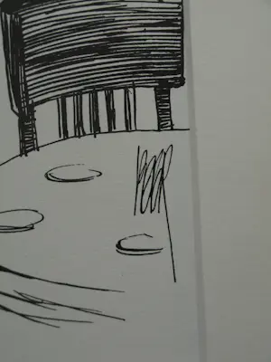 Peter van Straaten - Zeefdruk – ‘Café De Tevreden Roker’ kopen? Bied vanaf 50!