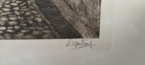 Dirk Harting - Steegje in klein Noord‑Hollands of Fries stadje of dorp kopen? Bied vanaf 45!