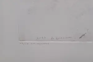 Hans Andringa - even - gesigneerde ets aquarel kopen? Bied vanaf 69!