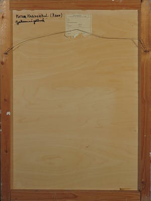 Pieter Haan - Gemengde techniek op board, Gekruizigd boek kopen? Bied vanaf 1!