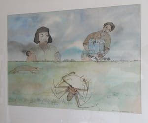 Marie Anne Steenhuizen - Surrealistische voorstelling van mensen en dieren kopen? Bied vanaf 1!