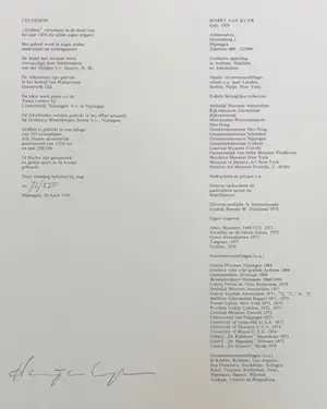 Harry van Kuyk - Lot van 2 zeefdrukken - 1976 - "Grafinu" - 71/250 kopen? Bied vanaf 55!