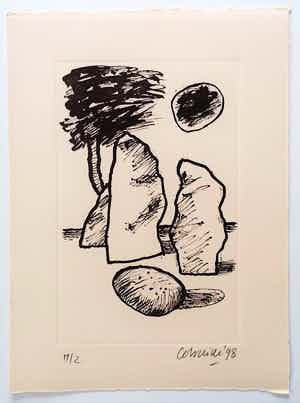 Corneille - Les Menhirs, 1998 verkocht voor € 139!