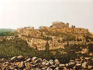 Simon Koene - Acropolis van Athene verkocht voor € 65!