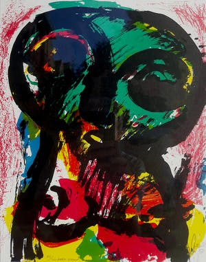 Eugene Brands - Dark child, litho (netjes ingelijst) kopen? Bied vanaf 250!