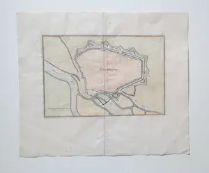 AcheterCaspar Merian - Roermond Oude Gravure Plattegrond 1659? Enchérissez de 30!