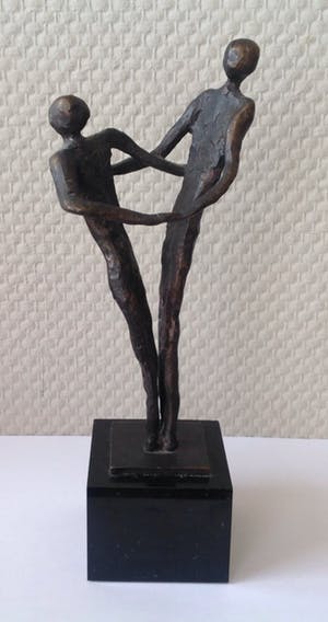 Corry Ammerlaan - Bronzen beeld - Dank kopen? Bied vanaf 50!