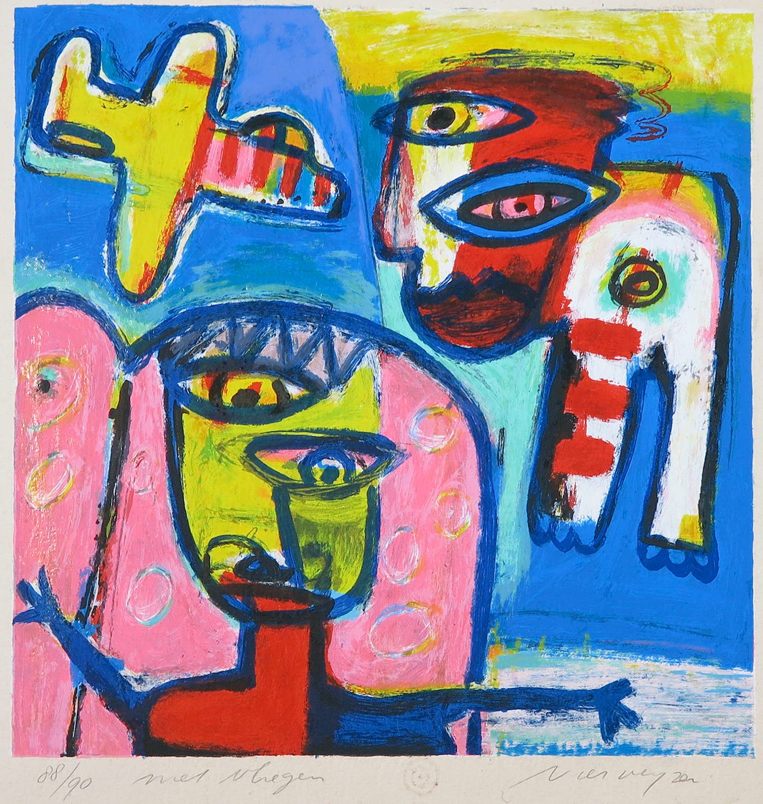 Henk Vierveijzer - Zeefdruk, Niet vliegen kopen? Bied vanaf 1!