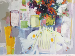 Wijnand Thönissen - Limburgs gerecht | kleurrijke zeefdruk kopen? Bied vanaf 49!