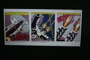 Roy Lichtenstein - Triptych 'As I Opened Fire'. kopen? Bied vanaf 350!