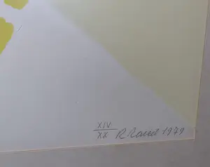 Roger Raveel - Driehoek tussen hoofd en hand kopen? Bied vanaf 1000!