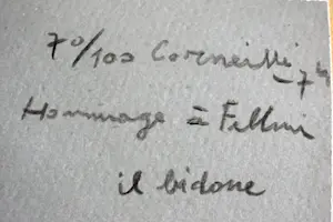 Corneille - Lithografie - Hommage a Federico Fellini - 1974 kopen? Bied vanaf 350!