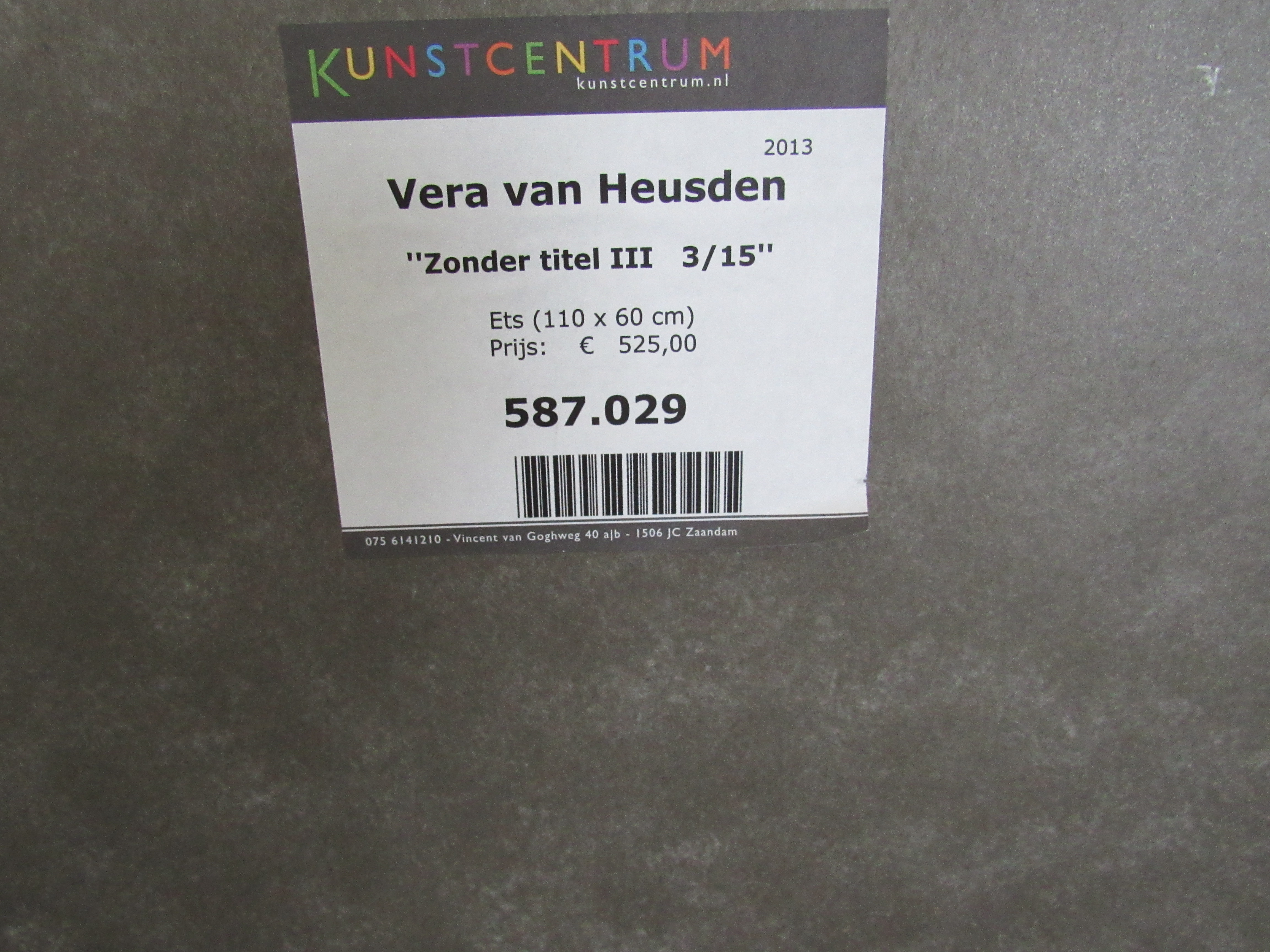 Vera van Heusden - Zonder titel 3 kopen? Bied vanaf 30!