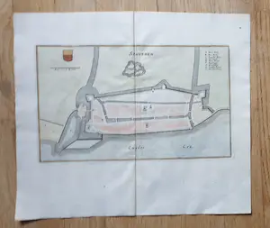 Buy Caspar Merian - Stavoren Oude Gravure Merian 1659? Bid from 30!