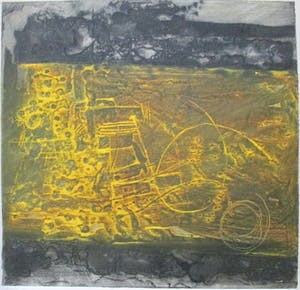 Peter Wray - Carborundum ets "Sand Drawing" kopen? Bied vanaf 30!
