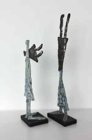 Zihong Zhang - Dancing with my shadow I en II (Brons) kopen? Bied vanaf 200!