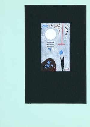 Leon Savelsberg - Gouache op papier, Zonder titel kopen? Bied vanaf 1!