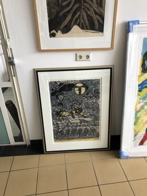 Corneille - Visage de la lune, visage de la terre (hommage a Asger Jorn) kopen? Bied vanaf 900!