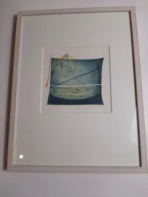 Lieke Vreede - Ets, Titel, Icarrus kopen? Bied vanaf 35!