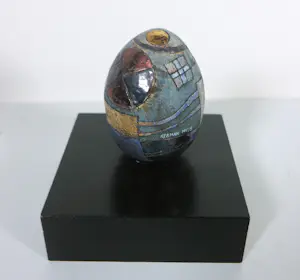 Herman Muys - Brons en keramiek, Ei kopen? Bied vanaf 150!