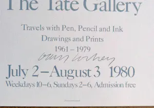 David Hockney - handsigniert - Celia - Tate Gallery London 1980 kopen? Bied vanaf 600!