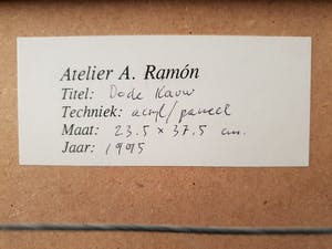 Adolfo Ramon Torcal - Dode kauw kopen? Bied vanaf 400!