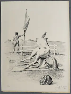 Joop Moesman - gesigneerde litho uit Petit 1 kopen? Bied vanaf 125!