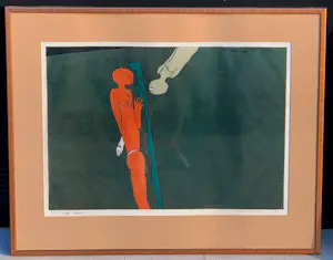 Werner Moonen - Ingelijste ets/aquatint - 1975 kopen? Bied vanaf 115!