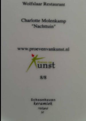 Charlotte Molenkamp - Bord "Nachttuin" kopen? Bied vanaf 29!