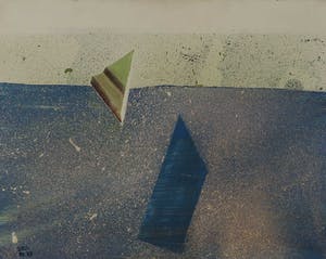 Jose Maria Capricorne - Olieverf op doek, Vliegend hert - Ingelijst kopen? Bied vanaf 50!