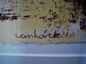 Hans Vanhorck - Groot Olieverf op doek "Eye of the Storm" BIEDEN VANAF 20€!! kopen? Bied vanaf 20!