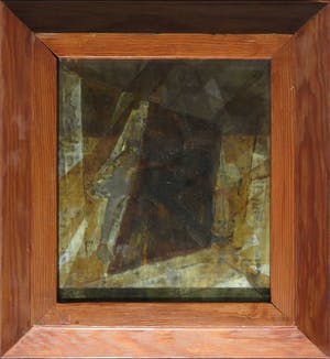 Dagmar Lampe - Gemengde techniek op paneel, Zonder titel kopen? Bied vanaf 10!