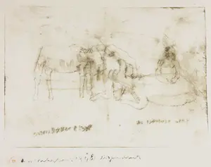 Anton Heyboer - Ets, Zonder titel - Ingelijst kopen? Bied vanaf 200!