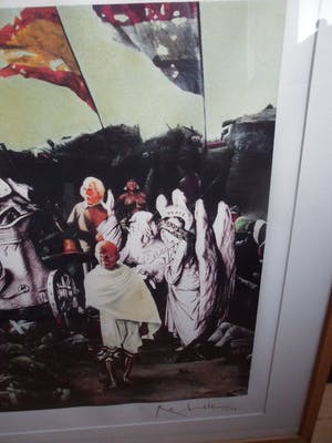 Rob Scholte - Zeefdruk. titel, " Vrede van Munster". kopen? Bied vanaf 80!