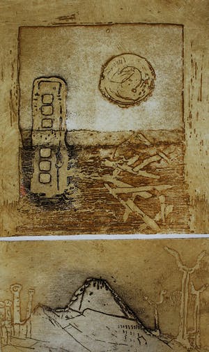 Jan Montyn - Ets/aquatint: 2000 kopen? Bied vanaf 99!