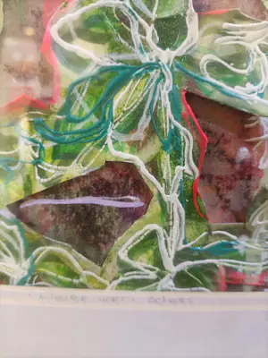 Caroline Serton - Fleure Vert, schets kopen? Bied vanaf 225!