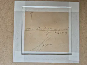 Eugène Brands - Gouache - blue toothbrush - kopen? Bied vanaf 1875!