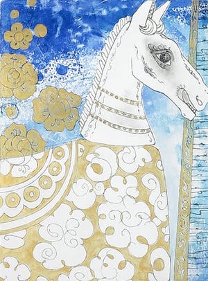 Armien Visser - Ets, Paard uit Xi'an kopen? Bied vanaf 1!