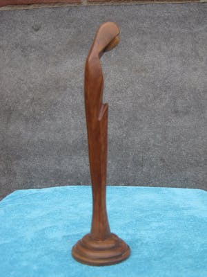 Heiligenbeeld - Madonna in Amsterdamse School stijl. kopen? Bied vanaf 30!