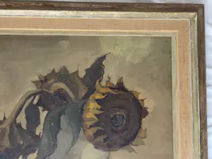 Kees Verhoeven - Zonnebloemen. Stilleven. kopen? Bied vanaf 59!