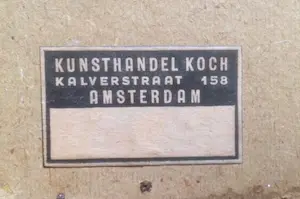 Cornelis Brandenburg - Ets : Reguliersgracht Amsterdam (Kunsthandel Koch) jaren 30 kopen? Bied vanaf 40!